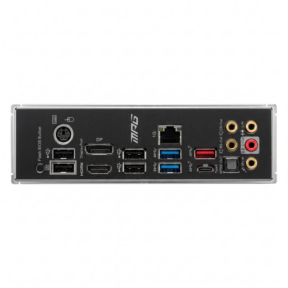 Placa Mãe MSI B550 MPG Gaming Plus Socket AM4 ATX DDR4-SDRAM PCIe 4.0, M.2, USB 3.2 - Preto