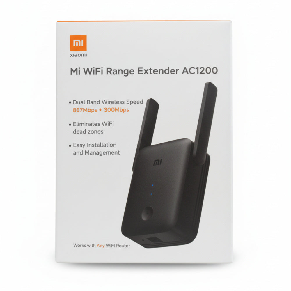 Repetidor de Sinal Wi-Fi Mi AC1200 Dual Band Xiaomi, Velocidades 867Mbps + 300Mbps, Global