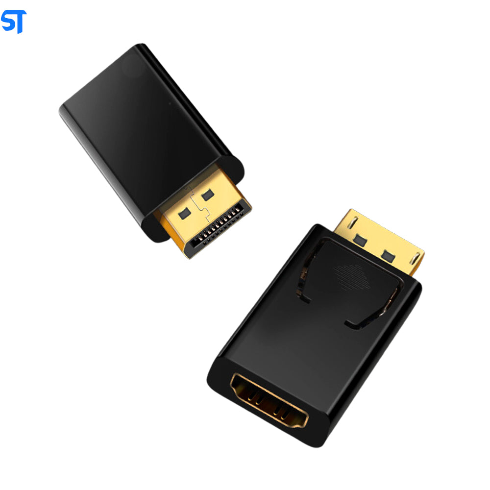 Adaptador Displayport Para HDMI 4K - Preto