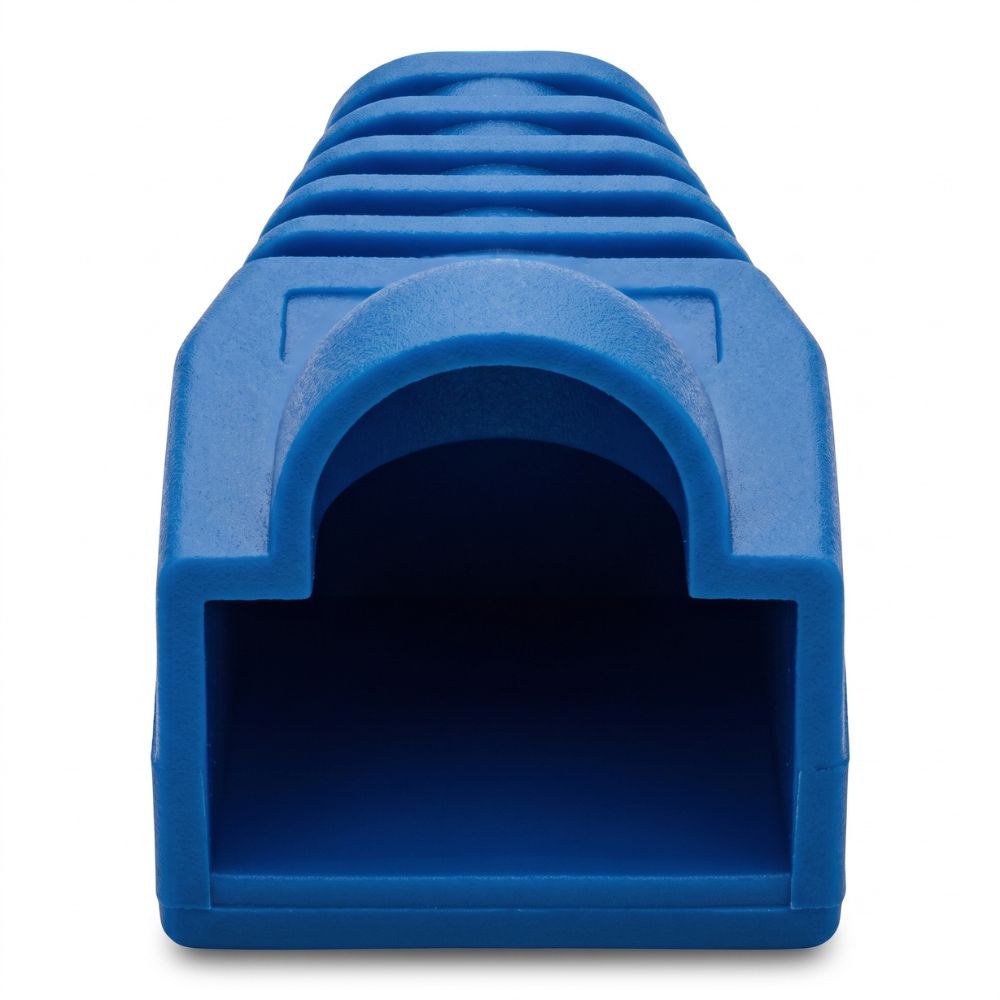 Capa Protetora Para Plugues De Conexao Rj45 Cat5 e Cat6, Azul