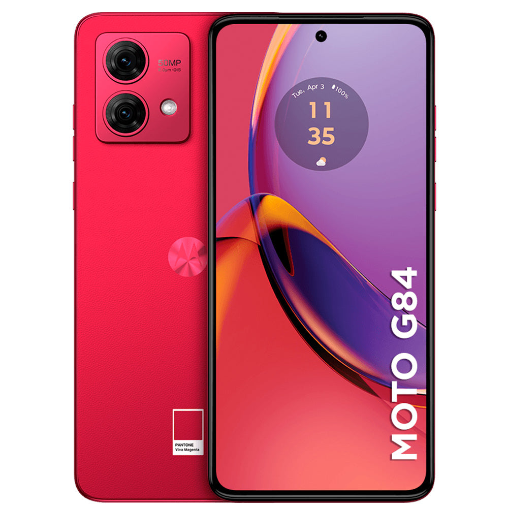 Smartphone Motorola Moto G84 XT2347-1, 5G, 256GB, 8GB RAM, Android 13, Viva Magenta