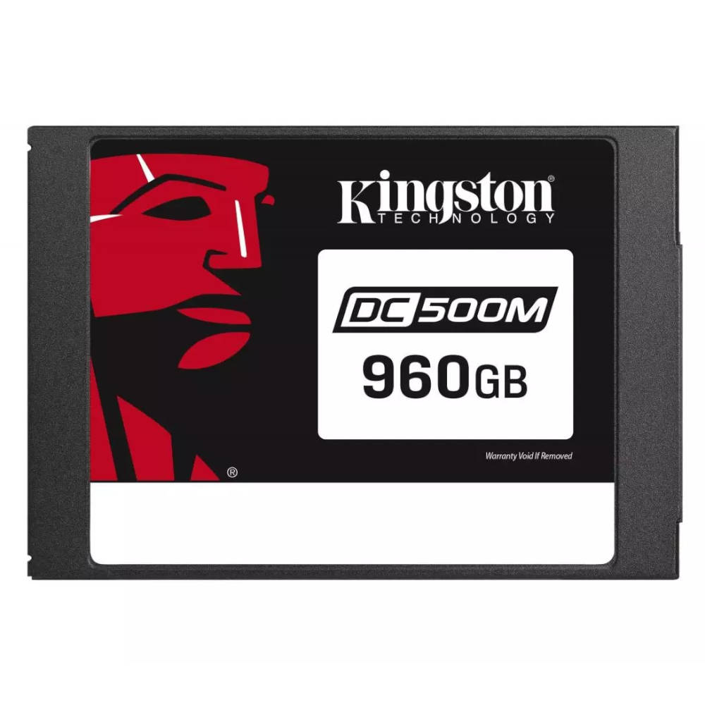 SSD Kingston Servidor DC500M 960GB SATA 6.0Gb/s SFF 2,5" SEDC500M/960G, Gravação até 520 MB/s, Leitura até 555 MB/s