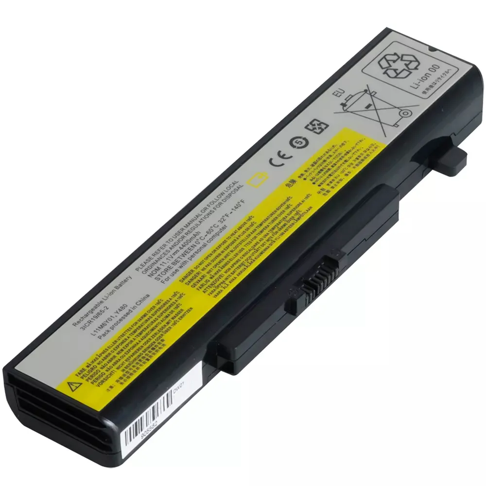 Bateria para Notebook  Compatível Lenovo Part Number L11L6Y01 | 6 Células 4400mAh 10.8V