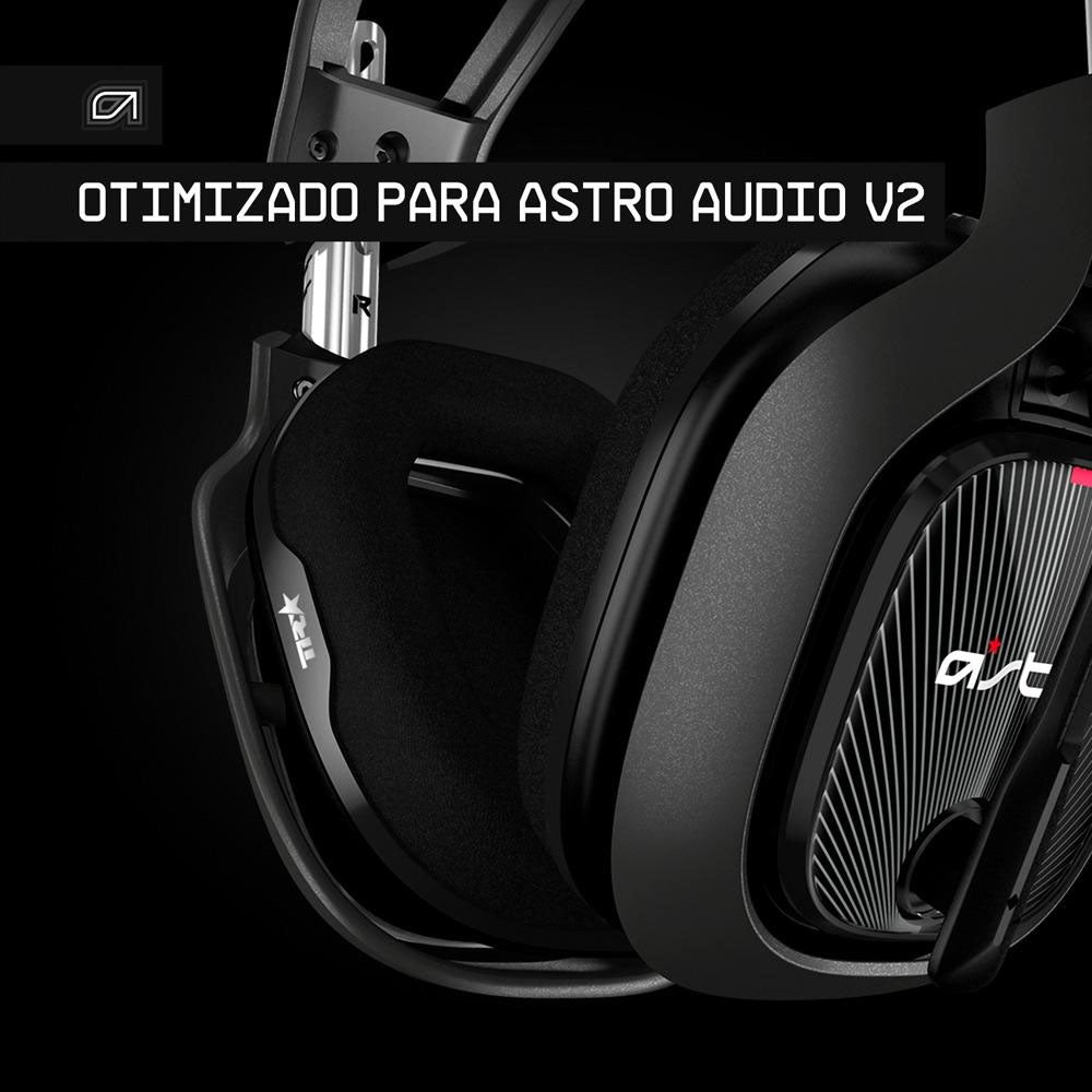Headset ASTRO Gaming A40 TR + MixAmp Pro TR Gen 4 Com Áudio Dolby Para Xbox Series, Xbox One, PC, Mac - Preto/Vermelho