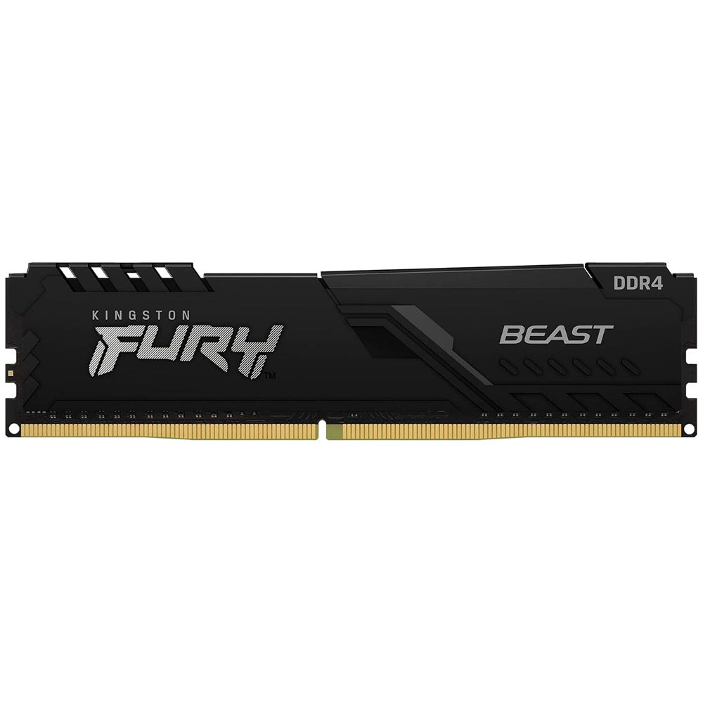 Memória Ram Desktop Gamer Kingston Fury Beast 16GB 3200MHz DDR4 (PC4-25600) KF432C16BB/16 DIMM