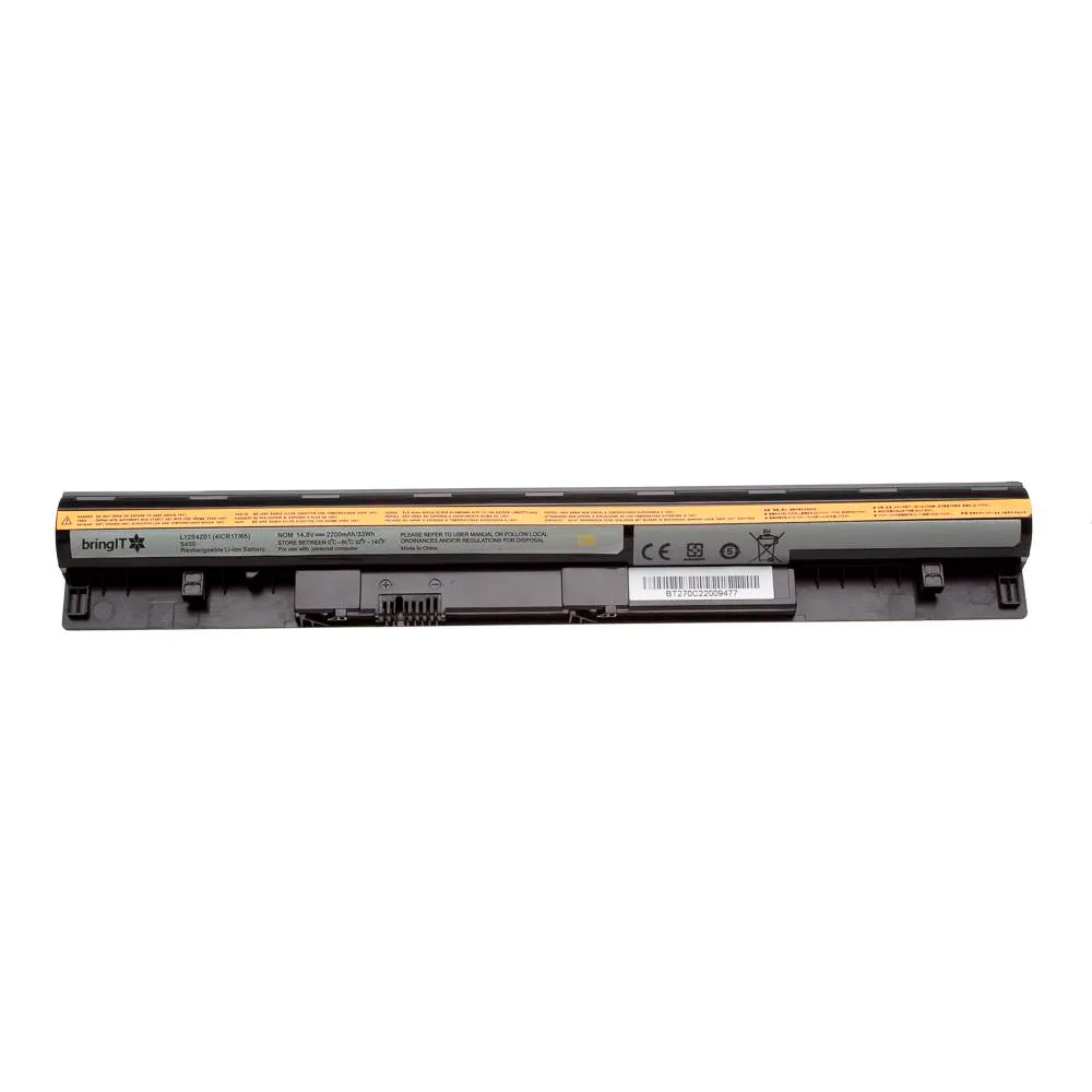 Bateria de Notebook Compatível Lenovo Ideapad S300, S400, S400U Series, 4 Células, 14.8V, 2200 mAh, BringIT-PN L12S4Z01