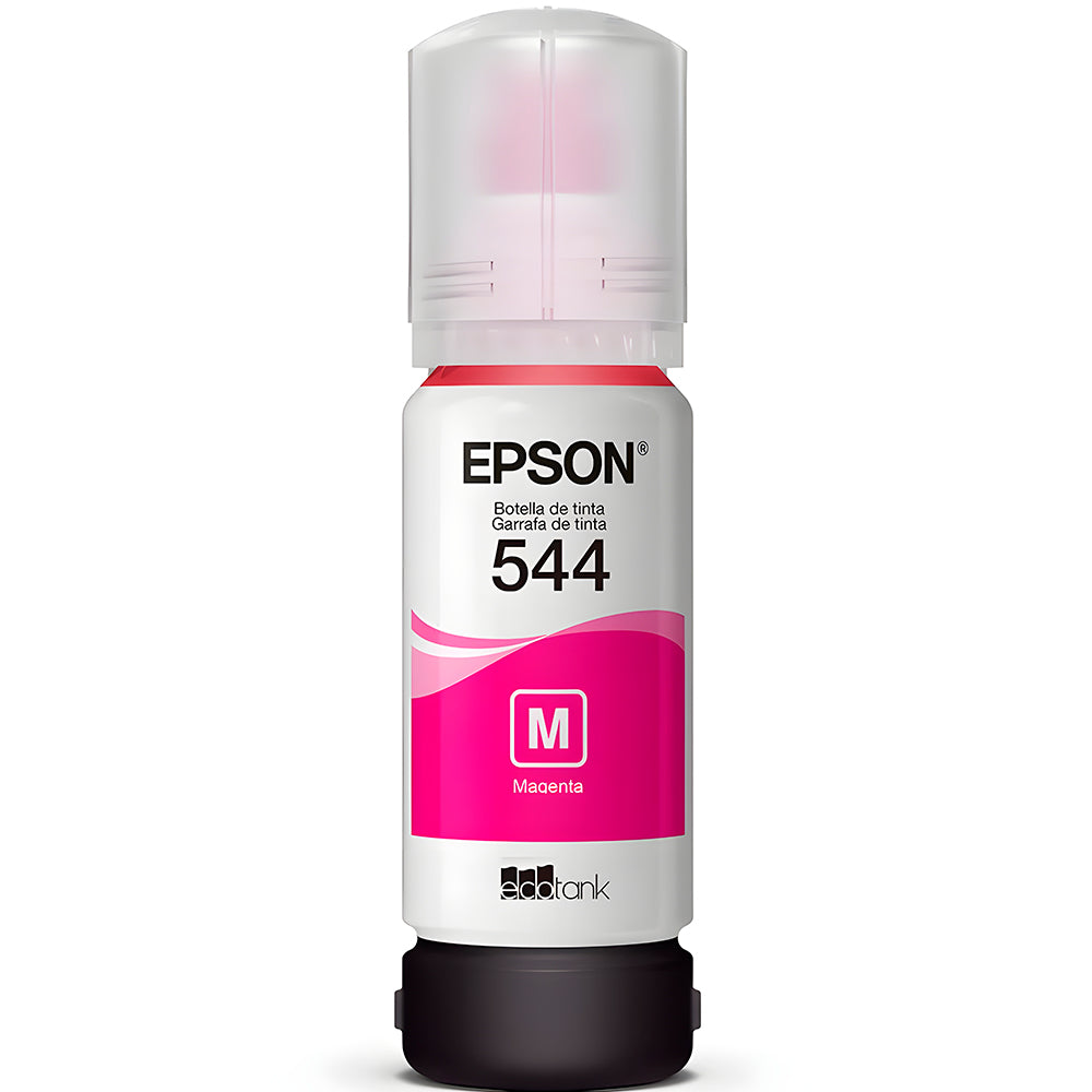 Refil de Tinta Epson Magento 544-T544320 Original Para L3110/L3150 Rende 7.500 Páginas (Na Caixa)