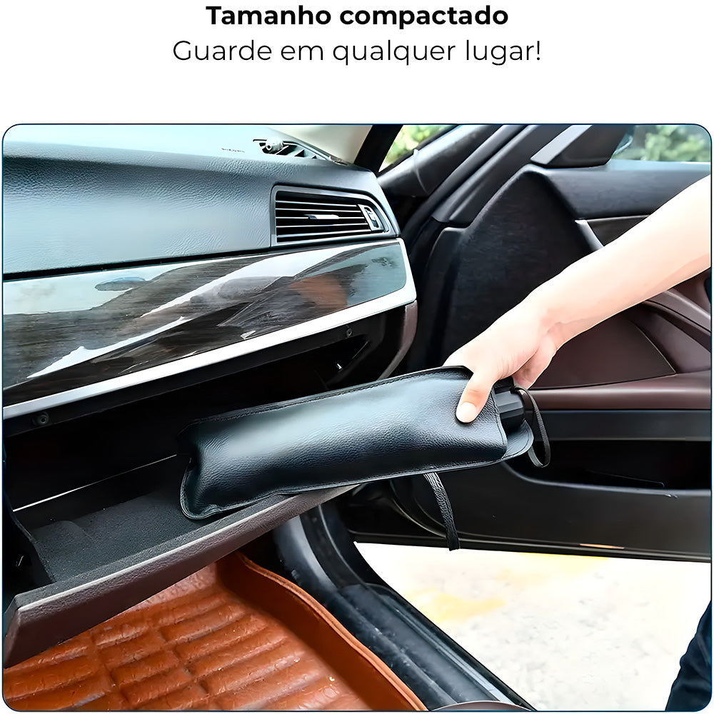 Cobertura Guarda Sol de Carro, Para-Brisa, Dobrável, Proteção UV, Preto