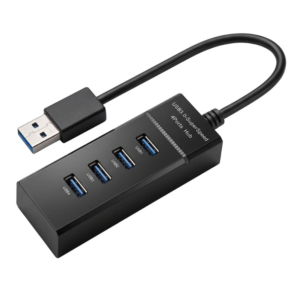 Hub Usb 3.0 4 Portas 5 Gbps Lehmox - LEY-200