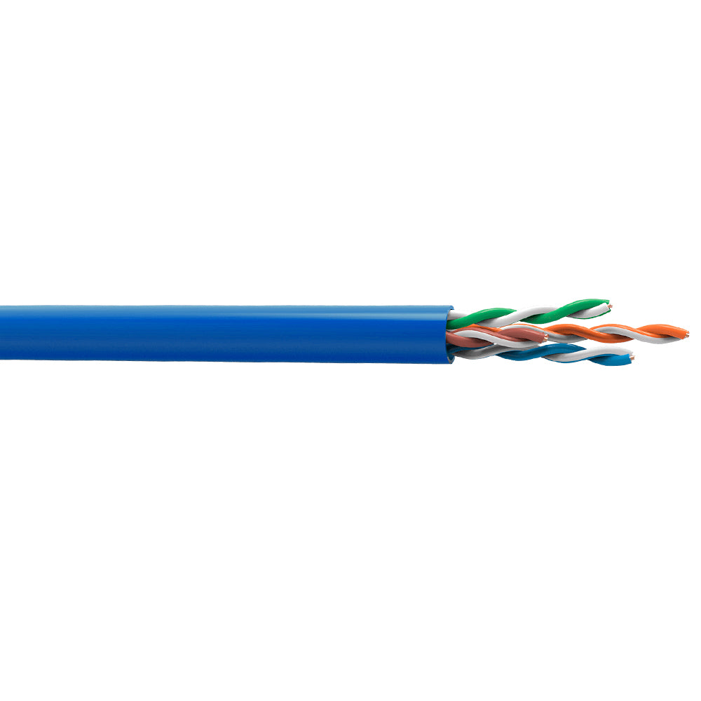 Caixa de Cabo de Rede Soho Plus CAT.5e - 24AWGX4P ROHS AZ 100% Cobre 305 Metros - Azul