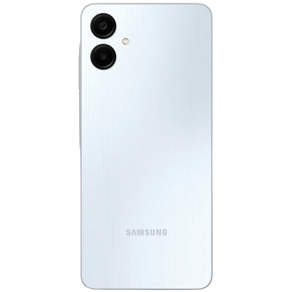 Smartphone Samsung Galaxy A06 128GB - Branco, 4G, RAM 4GB, Câmera 50MP + Selfie 8MP, Tela 6,7