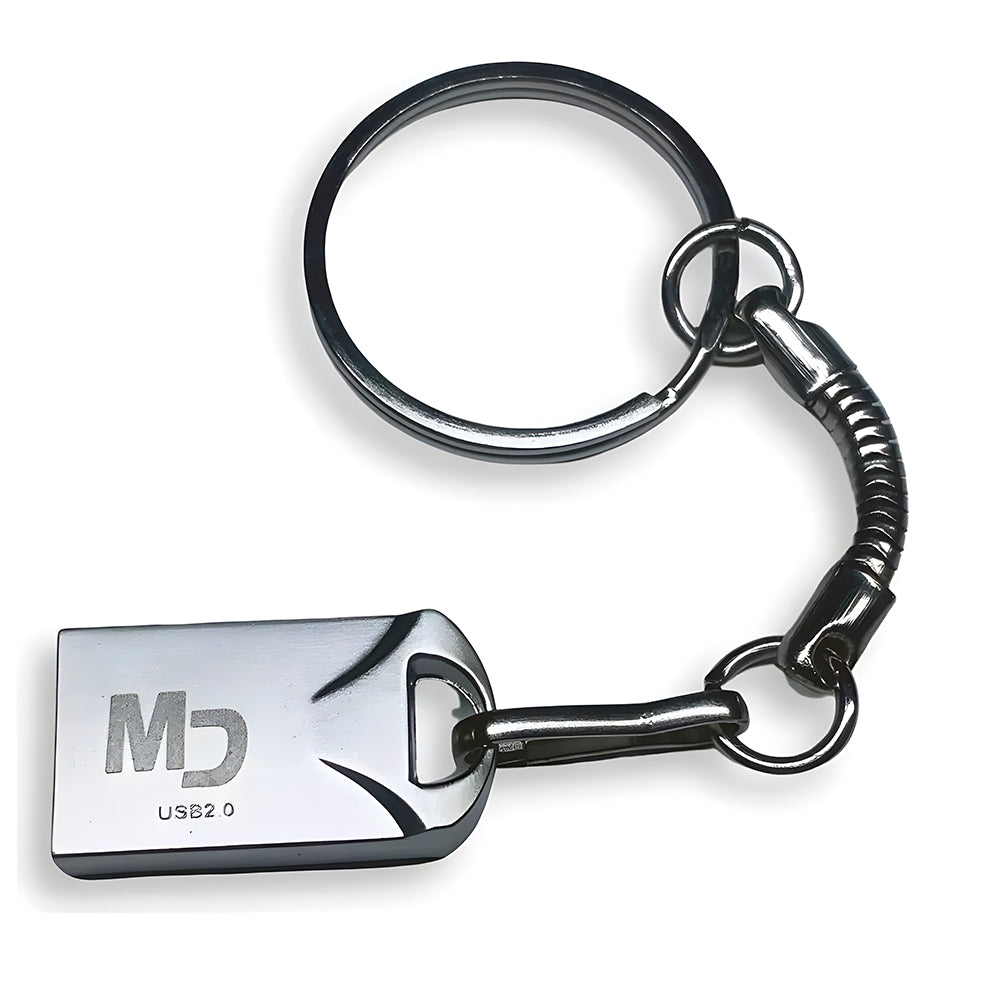 Pen Drive Chaveiro Mini, Linha Platinum, 32GB, Classe 6 - MasterDrive