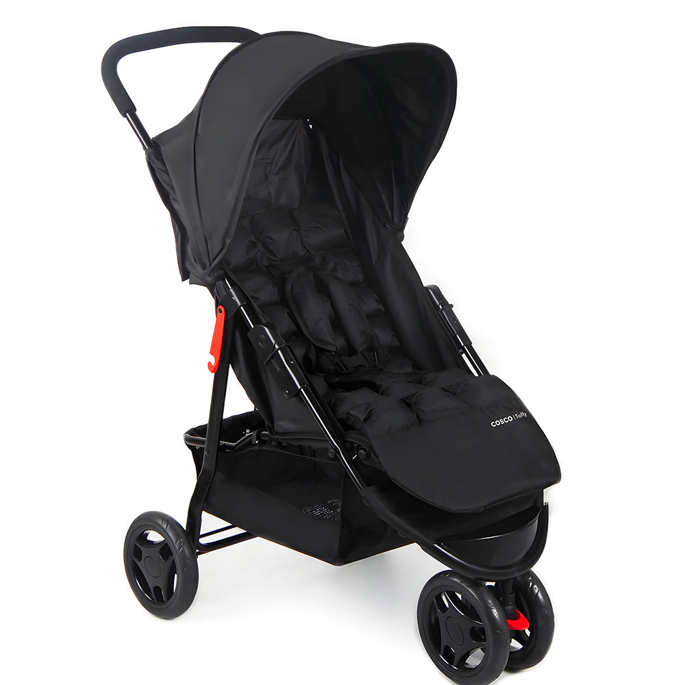 Carrinho de Bebê Com Bebê Conforto TS DUO, Cosco Kids, Travel System Toffy, Preto