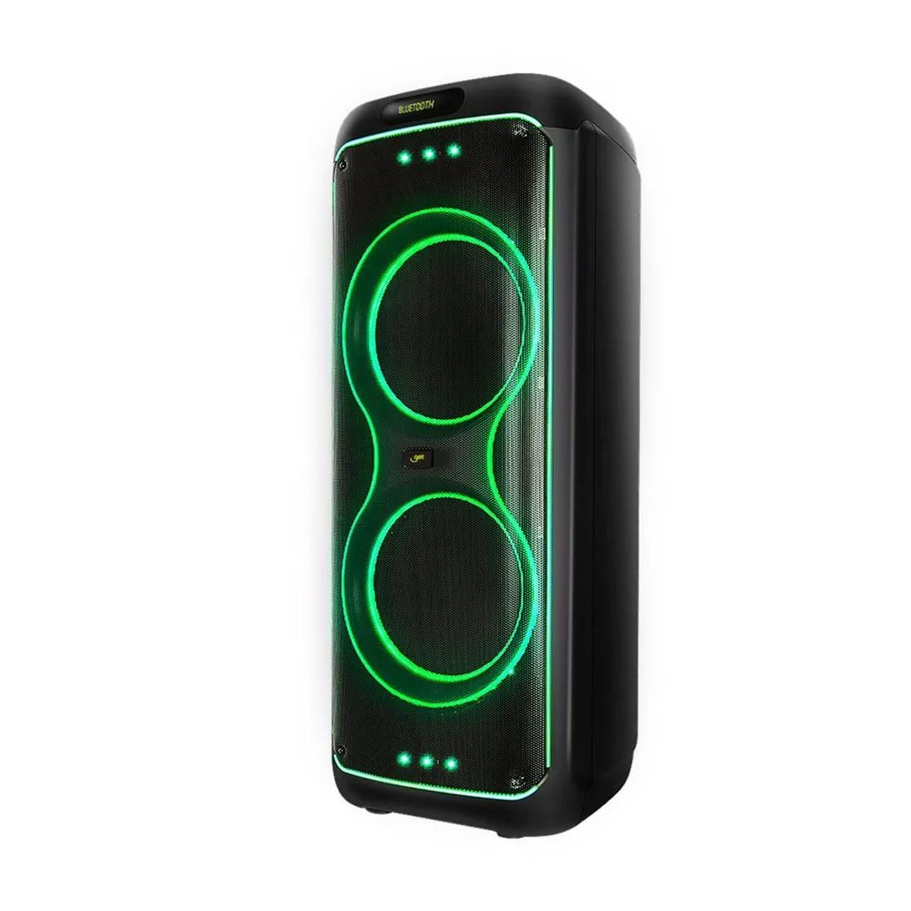 Caixa De Som Amplificada Bluetooth TWS Get Evoke 2001, 2000W RMS