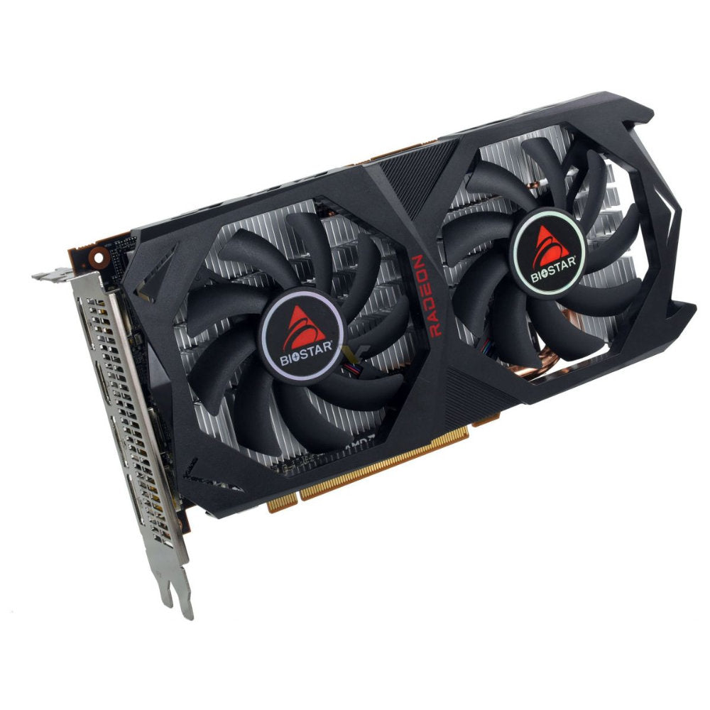 Placa de Vídeo Biostar AMD Radeon RX 6600, 8GB GDDR6, 128-Bit, Ray Tracing, HDMI, 3xDP, VA6606RM81