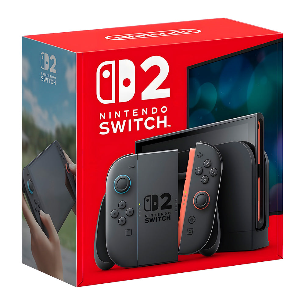 Console Nintendo Switch 2 - 256 GB Armazenamento, Tela LCD 7,9″ 1080p HDR, Som 3D Espacial, Portátil/TV - Preto