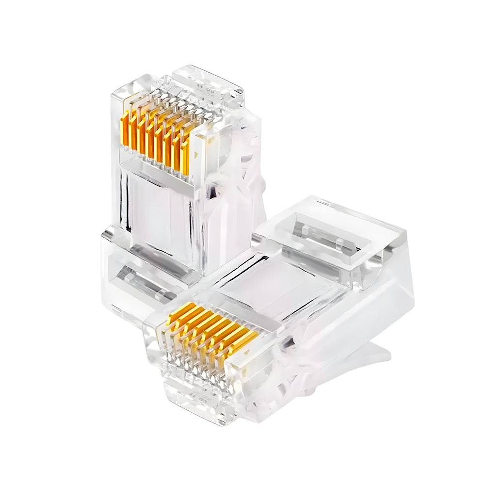 Plug Conector Modular RJ45 Macho CAT.5e Para Cabo Solido e Flexivel SohoPlus Furukawa (Unidade)