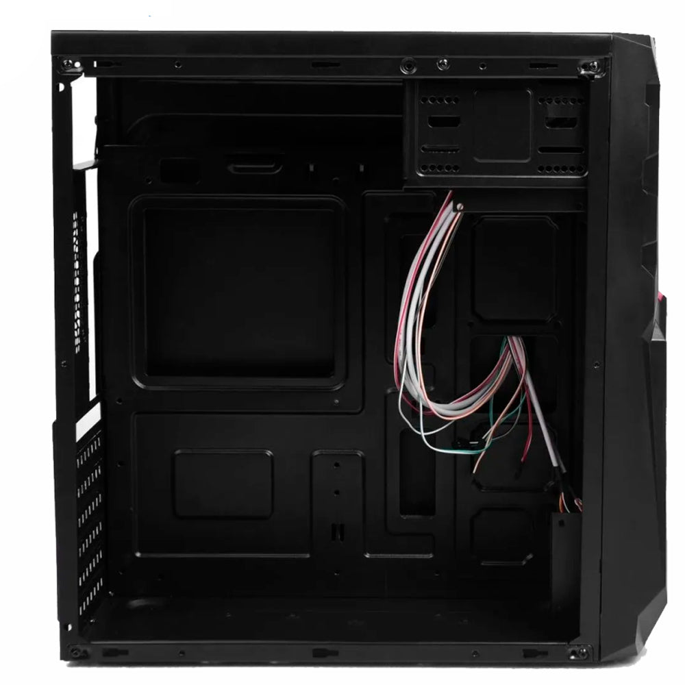 Gabinete Gamer ATX, Mid Tower, Sem Fonte, C3tech, MT-G50BK, Vermelho