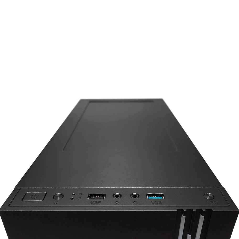 Gabinete Gamer, Com Tampa Lateral em Acrilico, MT-G230BK, C3Tech, S/Fonte, Preto