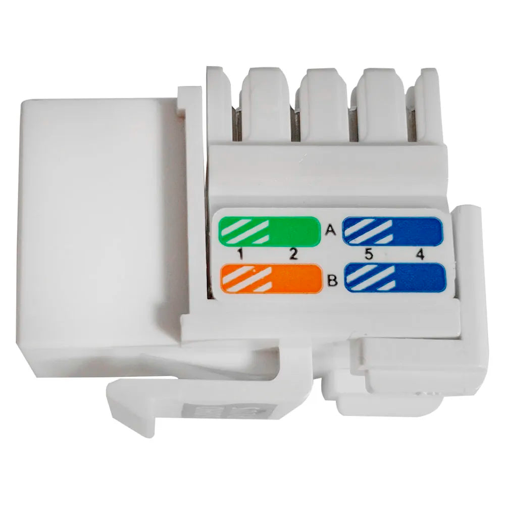 Conector Keystone Fêmea CAT.5E T568A/B Furukawa SohoPlus - Branco