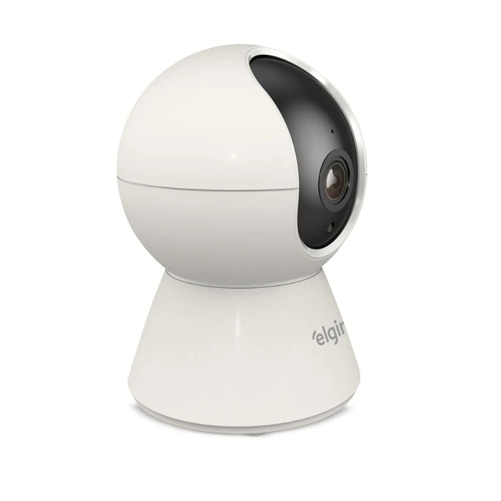 Câmera de Segurança Rotativa Inteligente Full HD 1080P Visão 360° Wi-Fi Micro SD 128GB (48CAMINTPT20)
