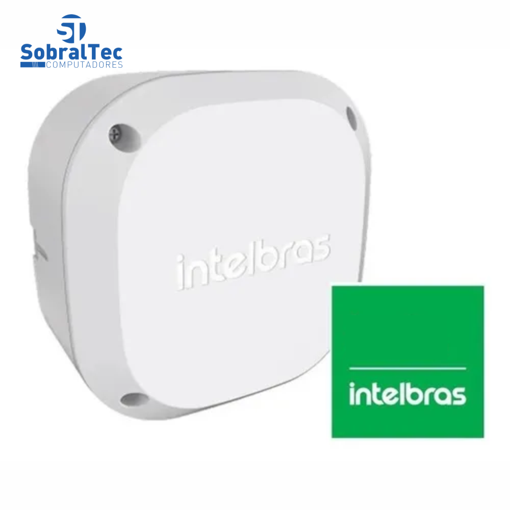 Caixa De Passagem Intelbras Para Cameras Vbox 1100e Seg Cftv