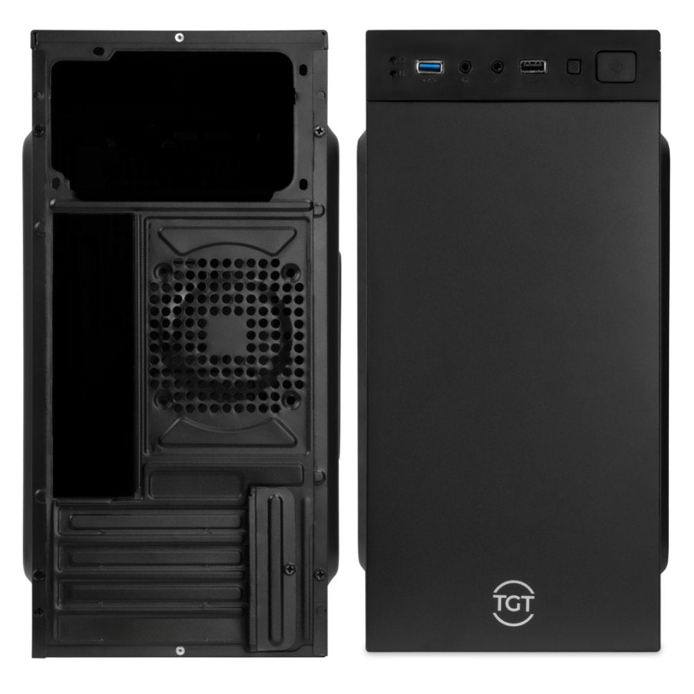 Gabinete TGT B130 Mini Tower Micro-ATX USB 3.0 Áudio - Preto TGT-EFD-PR01