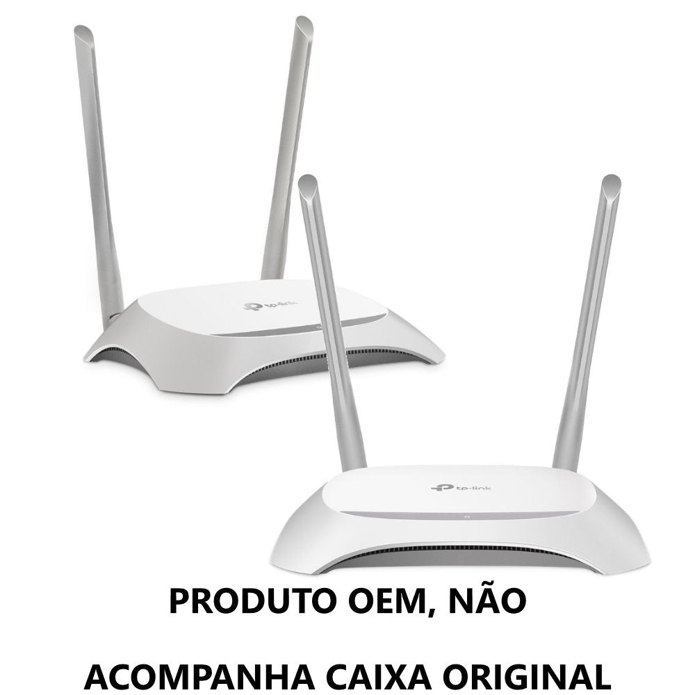 Roteador Tp-Link Tl-WR840NW (V6.0) Wi-Fi Wireless N Até 300Mbps OEM S/Box