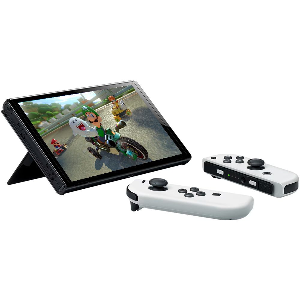 Nintendo Switch OLED Branco 64GB, Tela 7", com Mario Kart 8 Deluxe + 3 Meses Nintendo Online