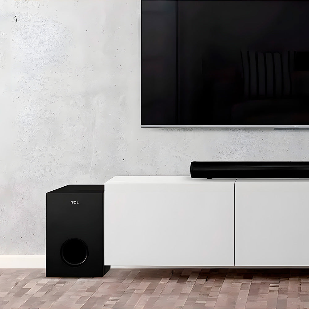 Soundbar TCL Com Subwoofer Sem Fio Bluetooth S522W - Bivolt, Preto