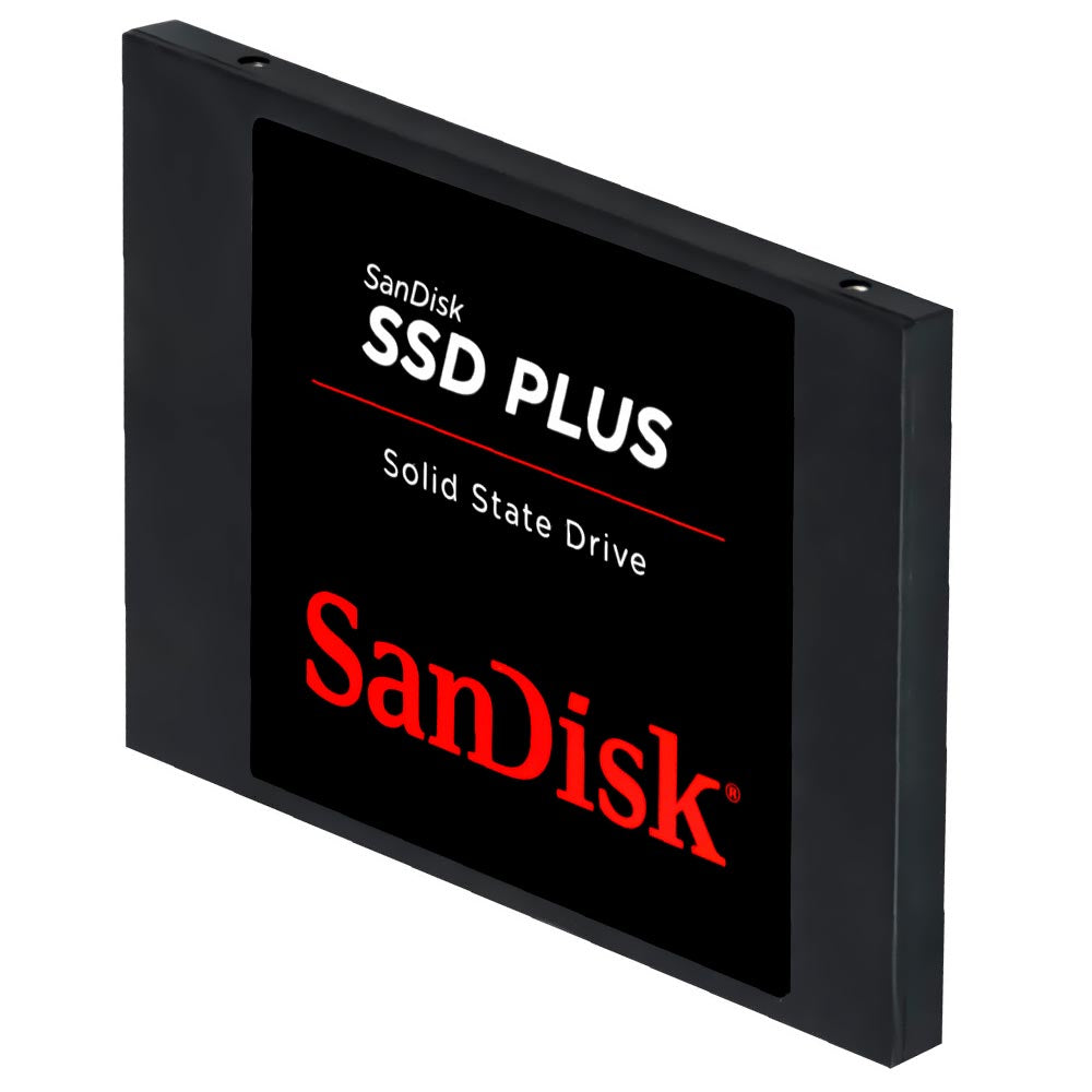 SSD SanDisk 240GB G26 Plus 2.5" SATA III Leitura 530Mb/s Gravação 440Mb/s
