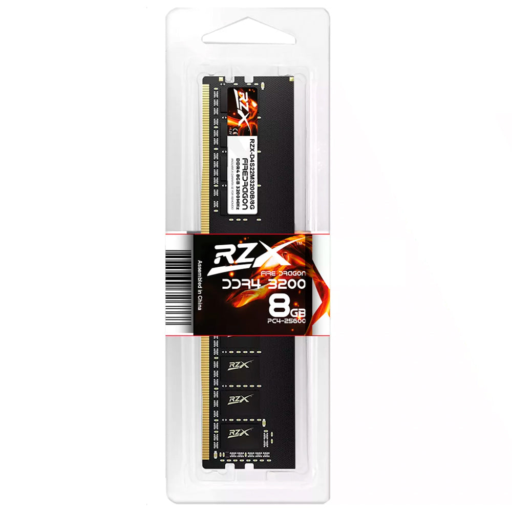 Memória RAM Desktop 8GB 3200MHz DDR4 FireDragon - RZX