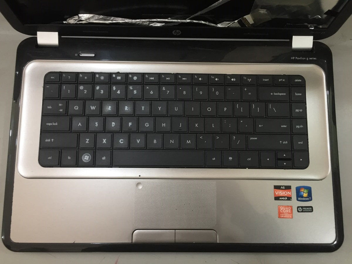 Moldura Inferior Com Teclado do Notebook HP Pavilon G4