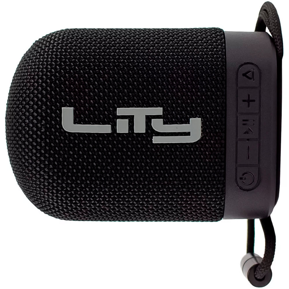 Caixa de Som Portatíl Bluetooth, 5W, Protecao IP67, Lity B10 - Preta