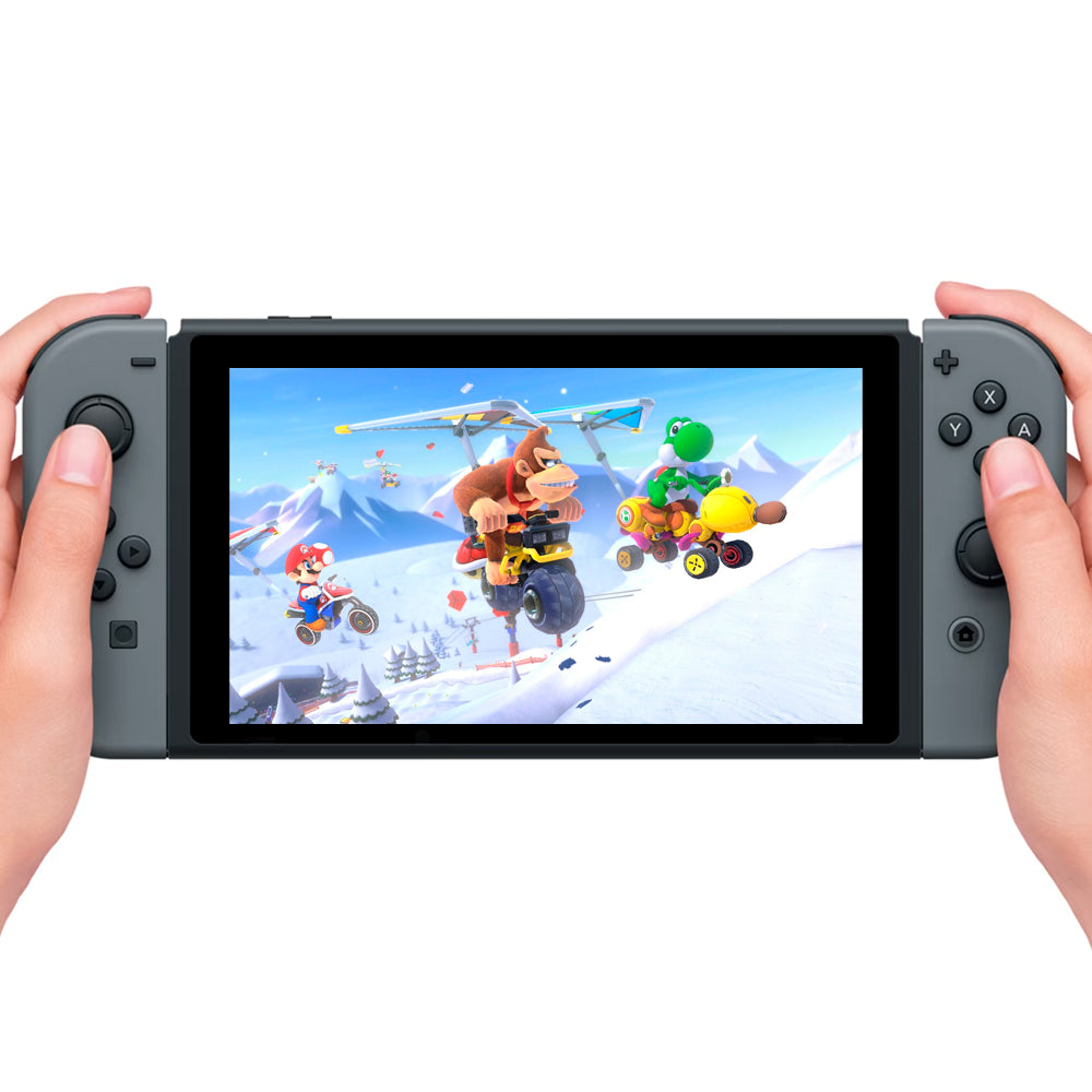 Console Nintendo Switch 32GB Cinza, Com Controle Joy-Con, Bateria Extendida, HADSKAAA