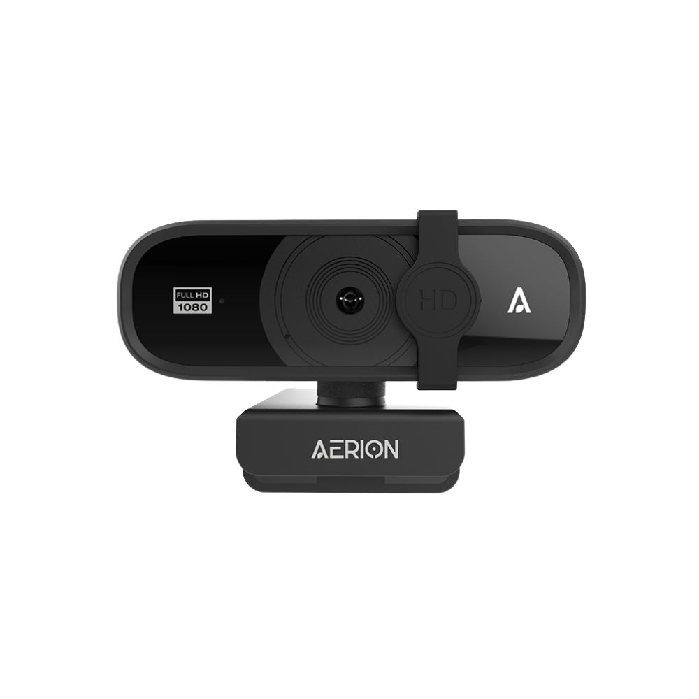 WebCam Usb Full HD 1080p Visus 100 Com Microfone Aerion Web100 Preto