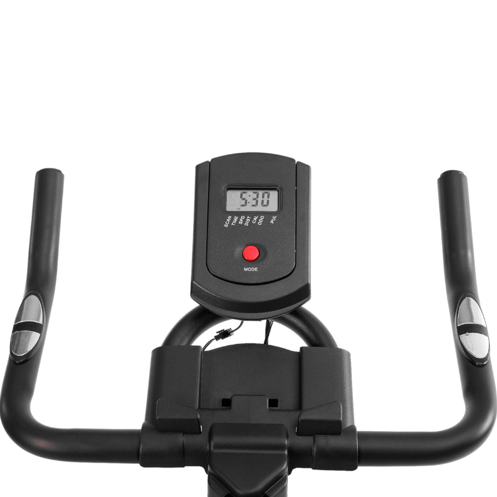 Bicicleta Ergométrica Odin Fit Chase para Spinning, Roda de Inércia 5kg, Mecânica Silenciosa - Preta