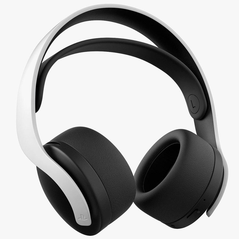 Headset Sem Fio Sony Pulse 3D, Adaptador Sem Fio USB, PlayStation Para PS4 e PS5 - Branco