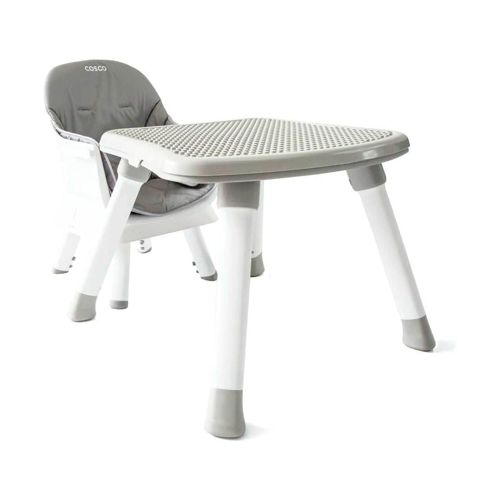 Cadeira de Refeição Cosco Kids, Convertty 8 em 1, Cinza