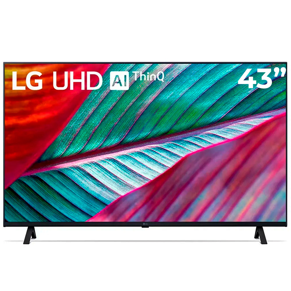 Smart TV LG 43 4K UHD HDR10 Pro ThinQ AI LED Wi-Fi Bluetooth Google Assis. Alexa Apple Airplay - 43UR781C0SA.BWZ