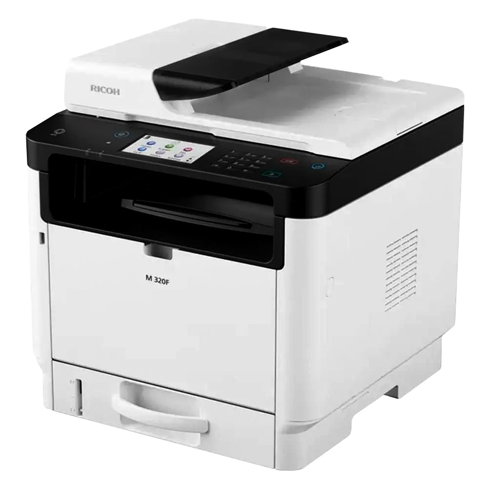 Impressora Multifuncional Ricoh M320F M320 Laser Monocromática Com Ethernet e Duplex 408535