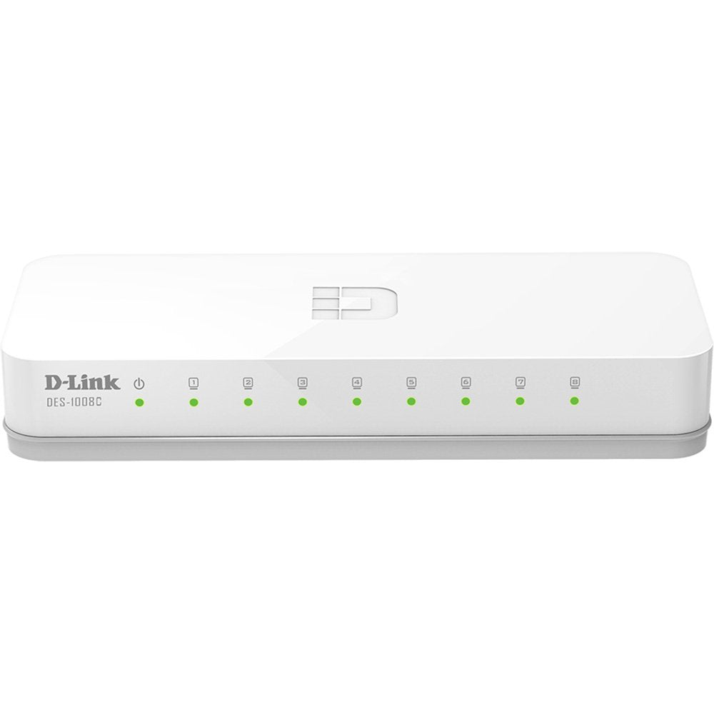 Switch D-Link 8 Portas 10/100 Mbps DES 1008C