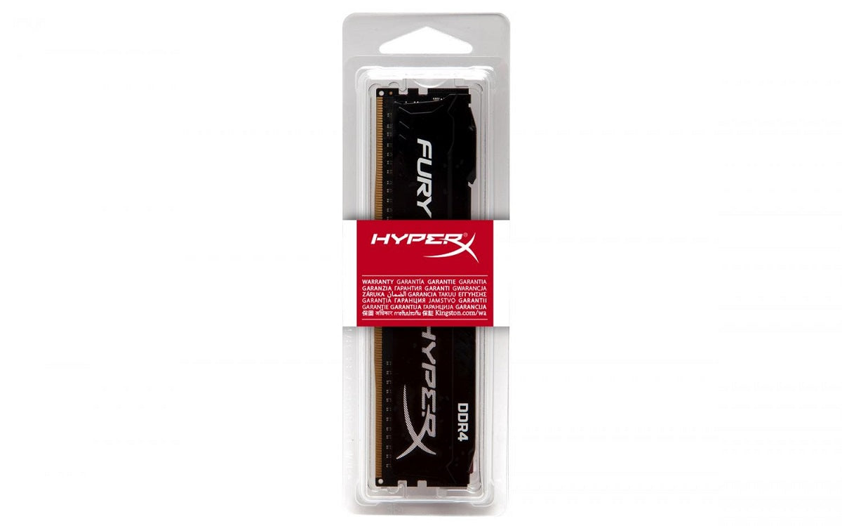 Memória Ram Desktop Ddr4 Kingston HyperX Fury 4GB 2400MHz HX424C15FB/4