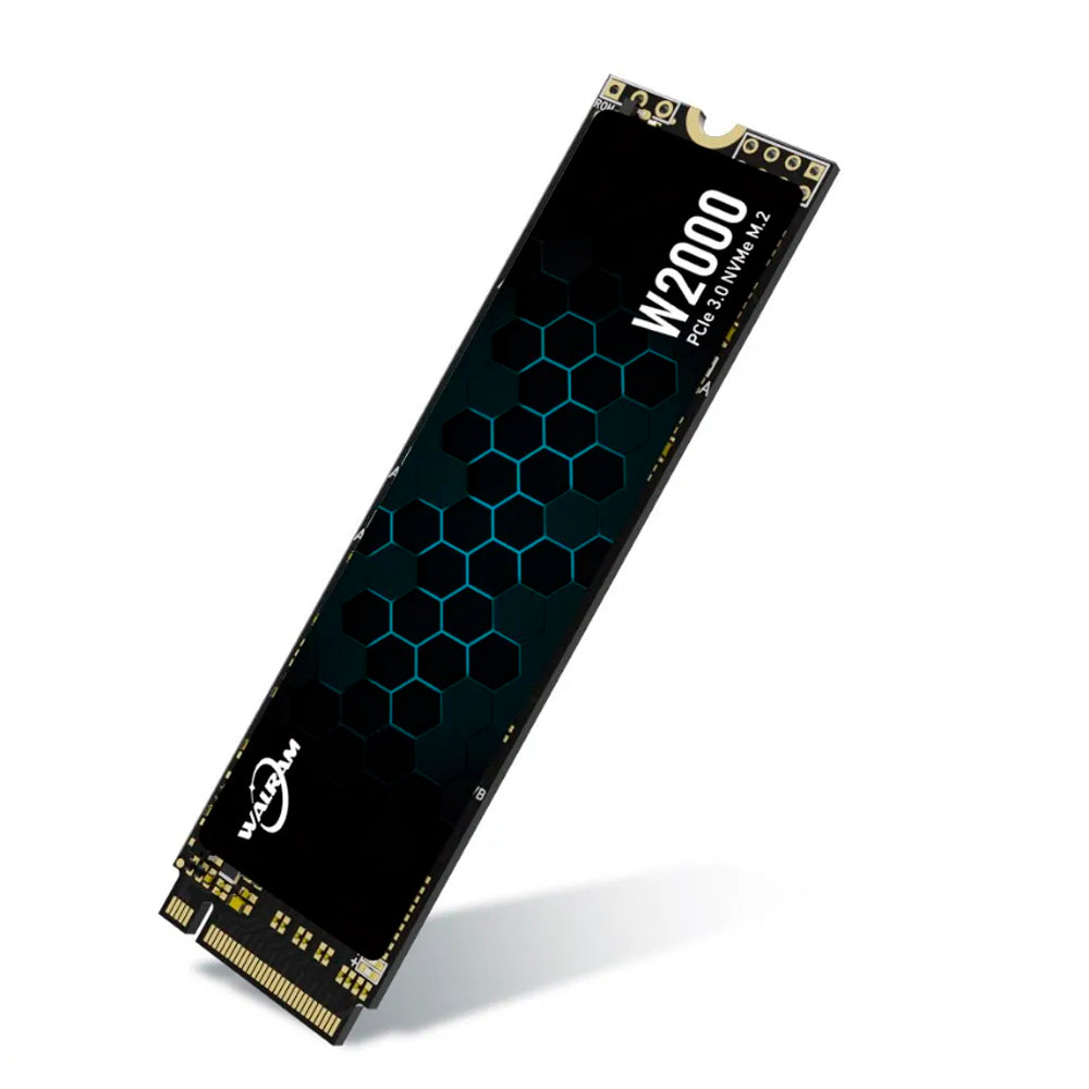 SSD M.2 NVME PCIe 3.0 Walram 256GB, Leitura 2600Mb/s, Escrita 1900Mb/s - W2000