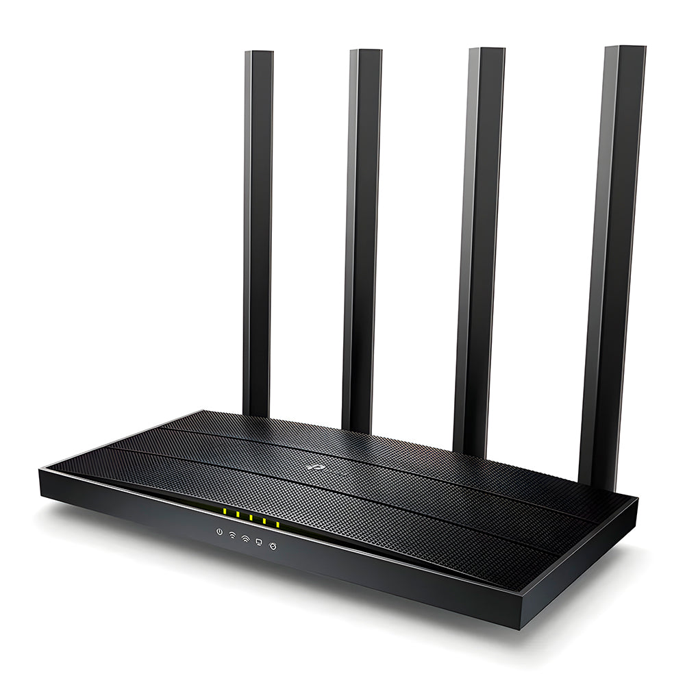 Roteador Wiireless Wi-Fi  Mesh TP Link Archer C6 Full Gigabit MU-MIMO 5GHz,  Dual-Band AC1300, Com 4 Antenas