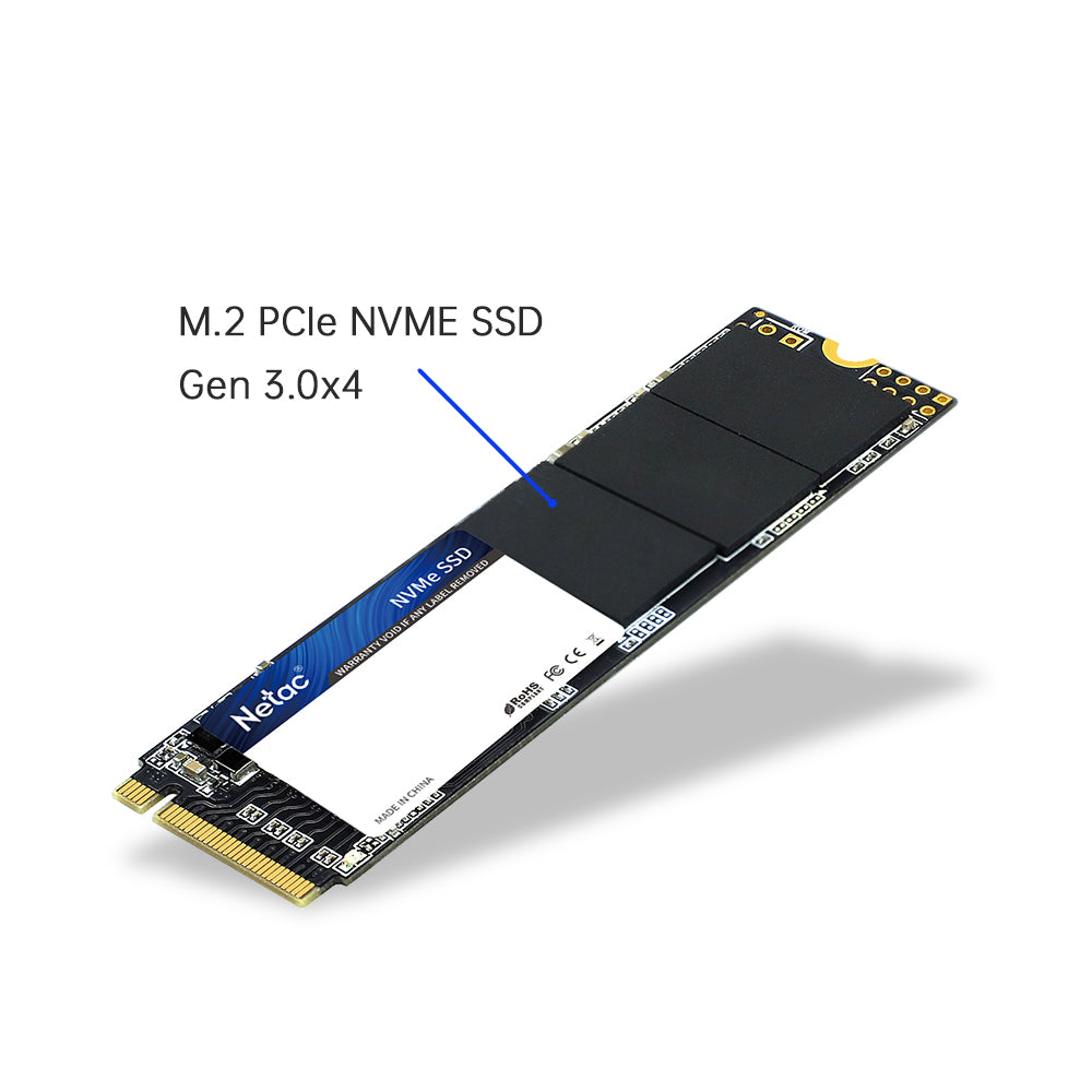 SSD M.2 NVME 512GB Netac 2400Mb/s Leitura 1700Mb/s Escrita