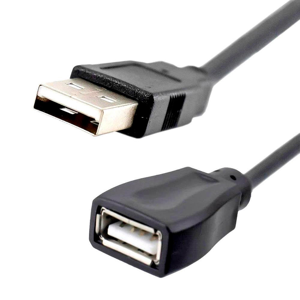 Cabo Extensor USB 2.0 Macho para Fêmea, AM+AF 3 Metros, Nextrading – Cod. 03933