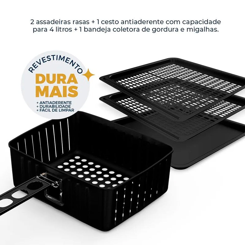 Fritadeira Air Fry Oven BFR2100P, Britânia, 220V