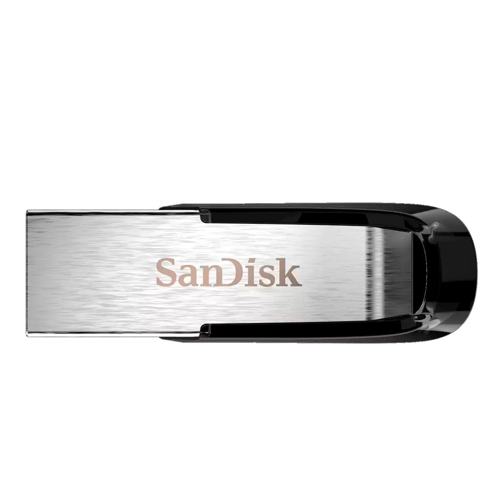 Pen Drive SanDisk Z73 Ultra Flair 64GB USB 3.0, Preto Metálico, 150Mb/s, Compatível USB 2.0 - SDCZ73-064G-G46