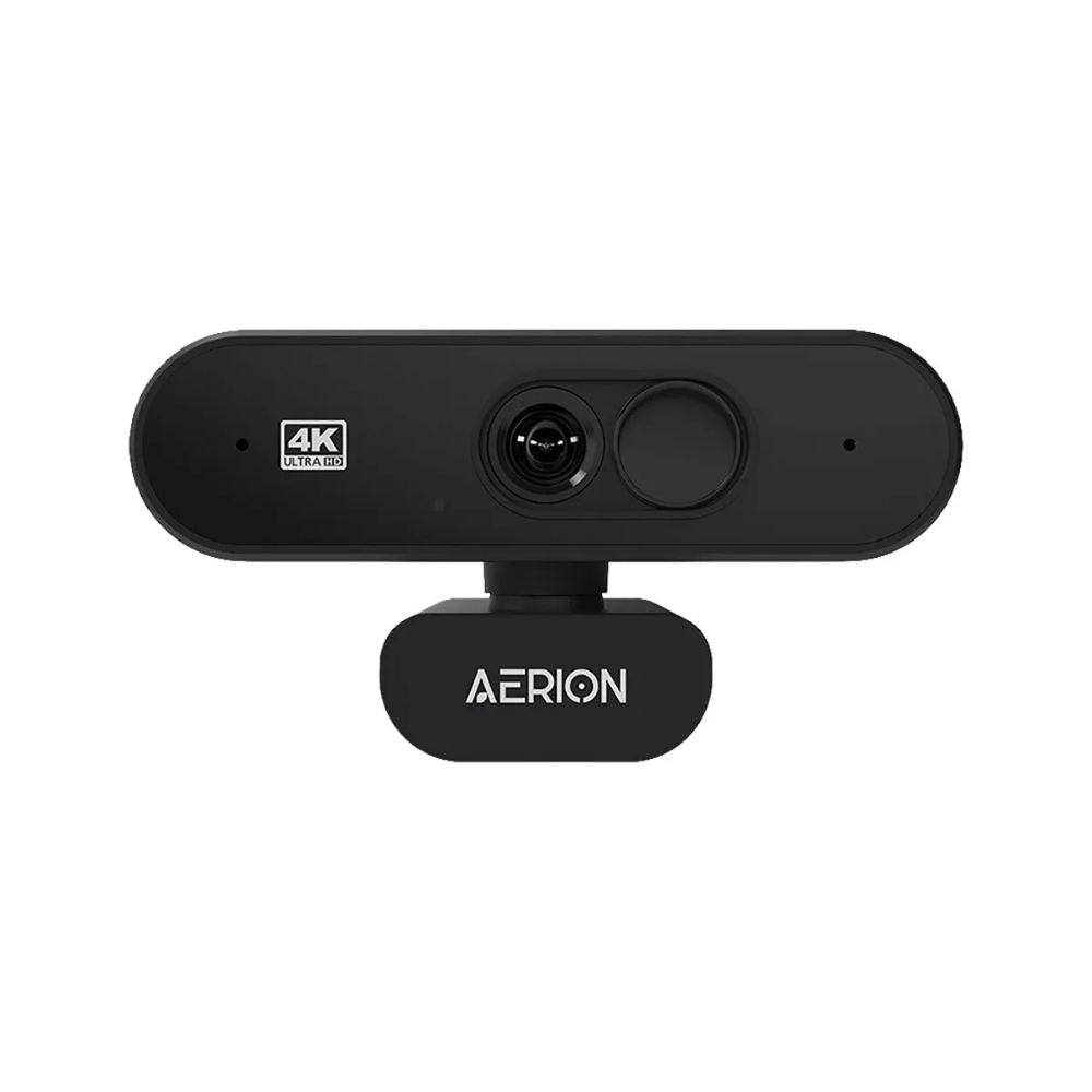 Web Cam Usb Ultra HD 4K Aerion  WEB400 Com Microfone Web400 Preto-Aerion
